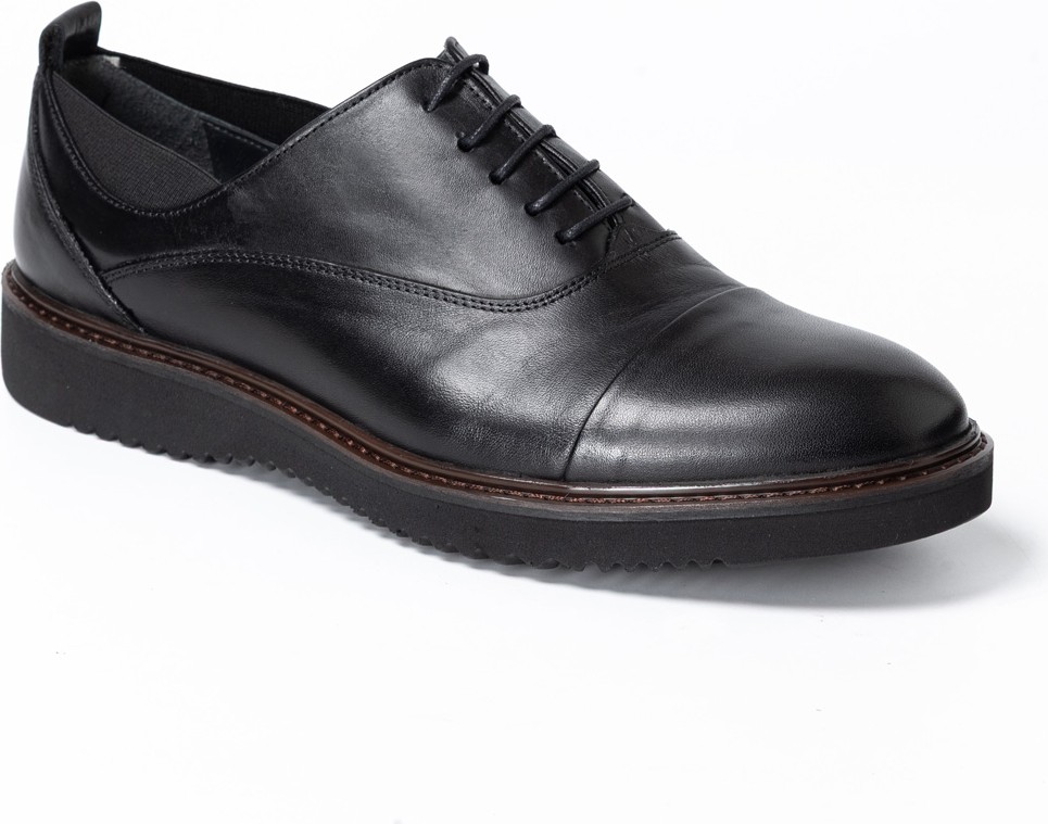 John May Erkek Oxford ( Klasik) KA-26Y-C4627 John May Casual Shoe Black Bambi görsel 2