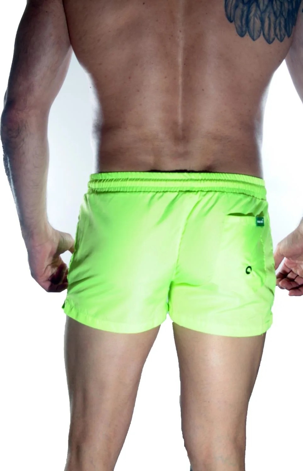 Uravas Store Erkek Neon Mini Mayo Short görsel 3