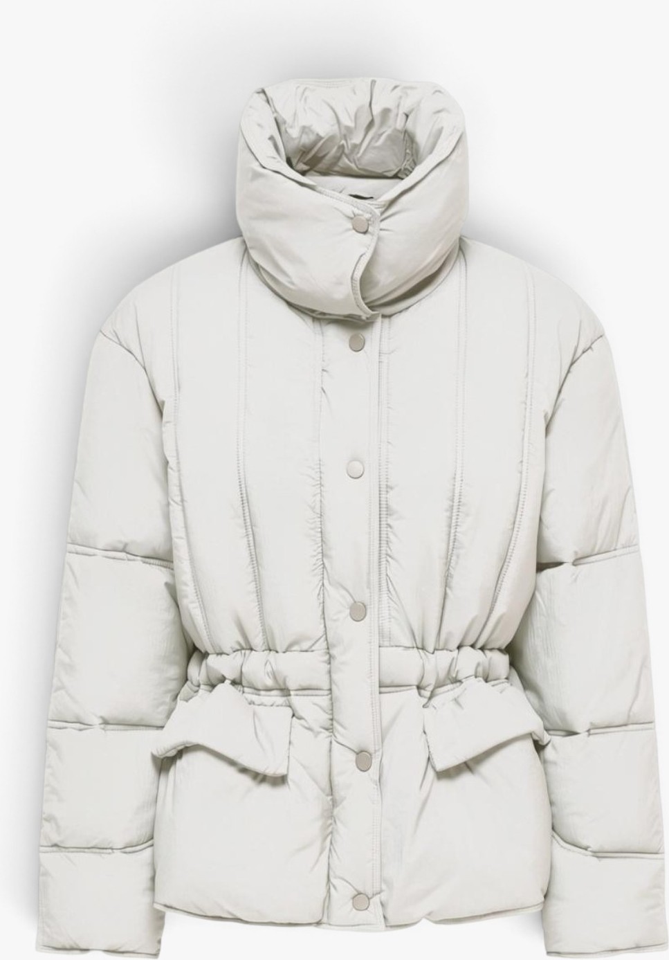 Only Onlpısa Fur Jacket Otw Kadın Beyaz Mont - 15330273