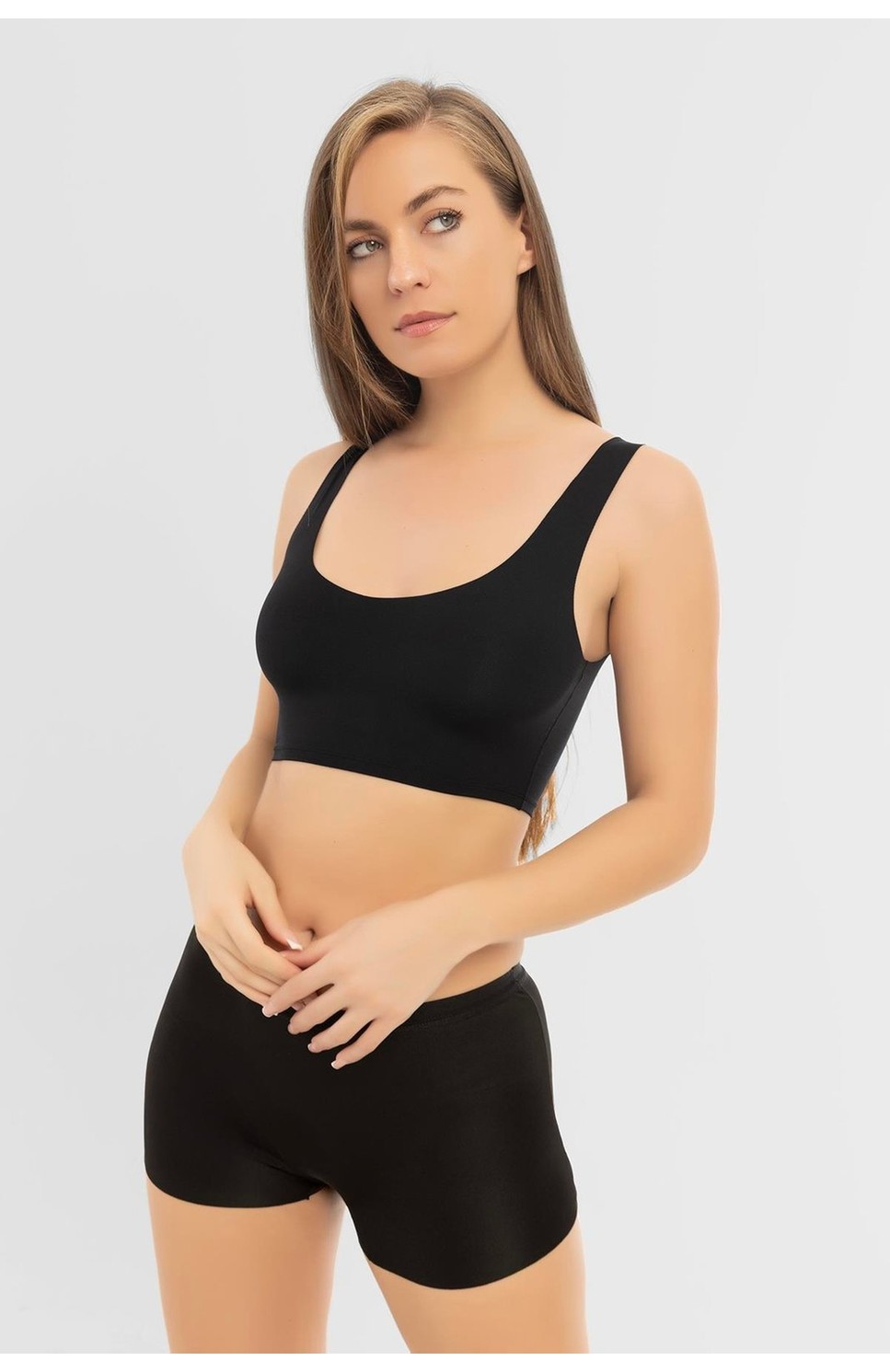 Arma Yıldız Basic Lazer Kesim Dikişsiz Kadın Boxer Külot 3'lü Paket görsel 4