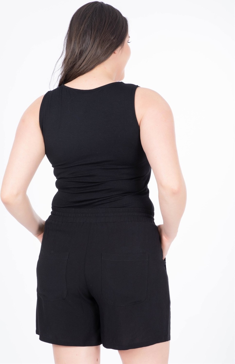 Myline Beli Lastikli Şort 34652 görsel 3