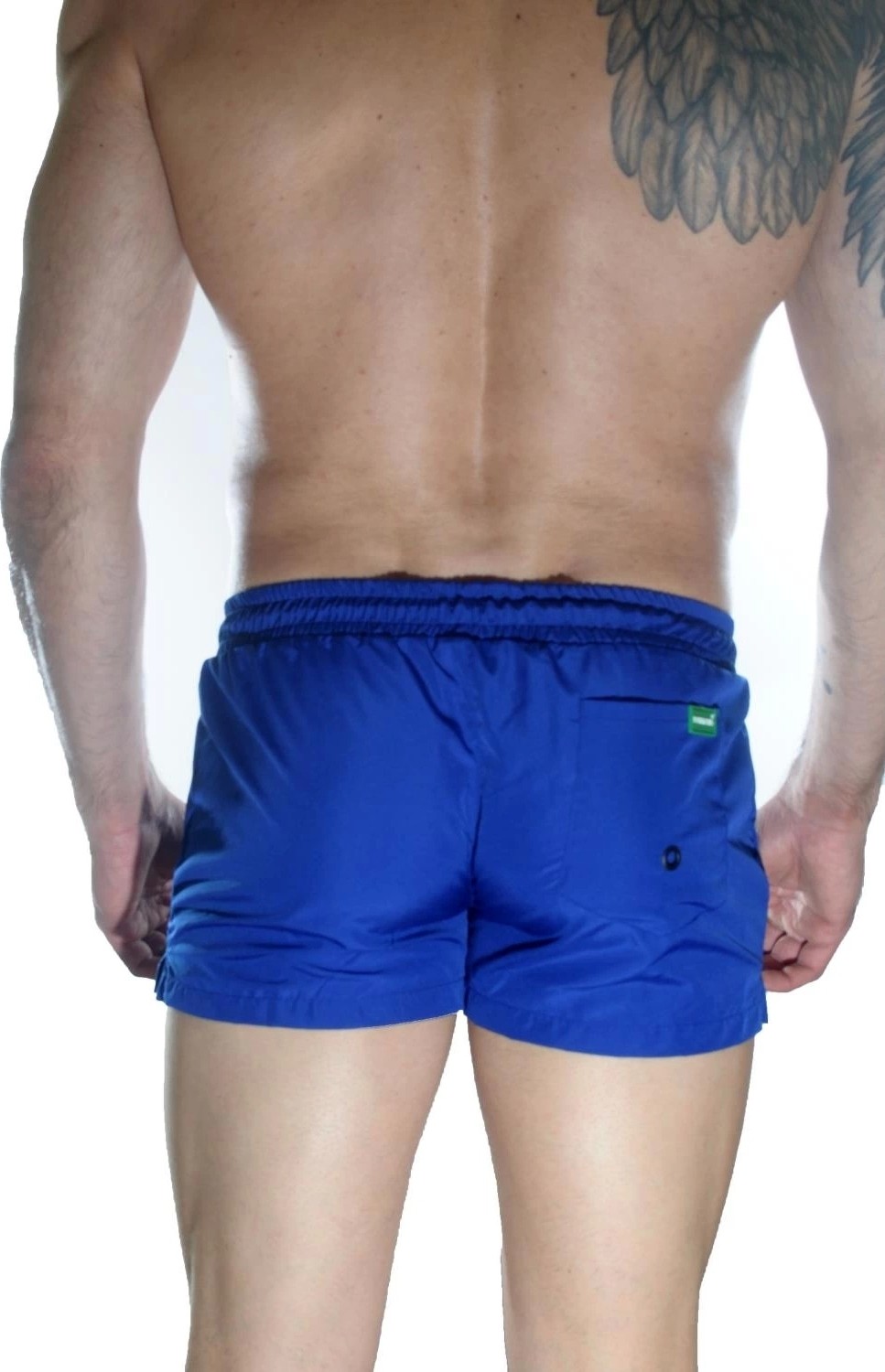Marsilyan Modlive Erkek Mavi Mini Mayo Short görsel 4