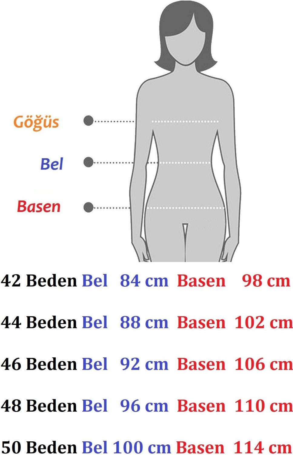 Modayız Esnek Büyük Beden Etek 15A-2748 görsel 5