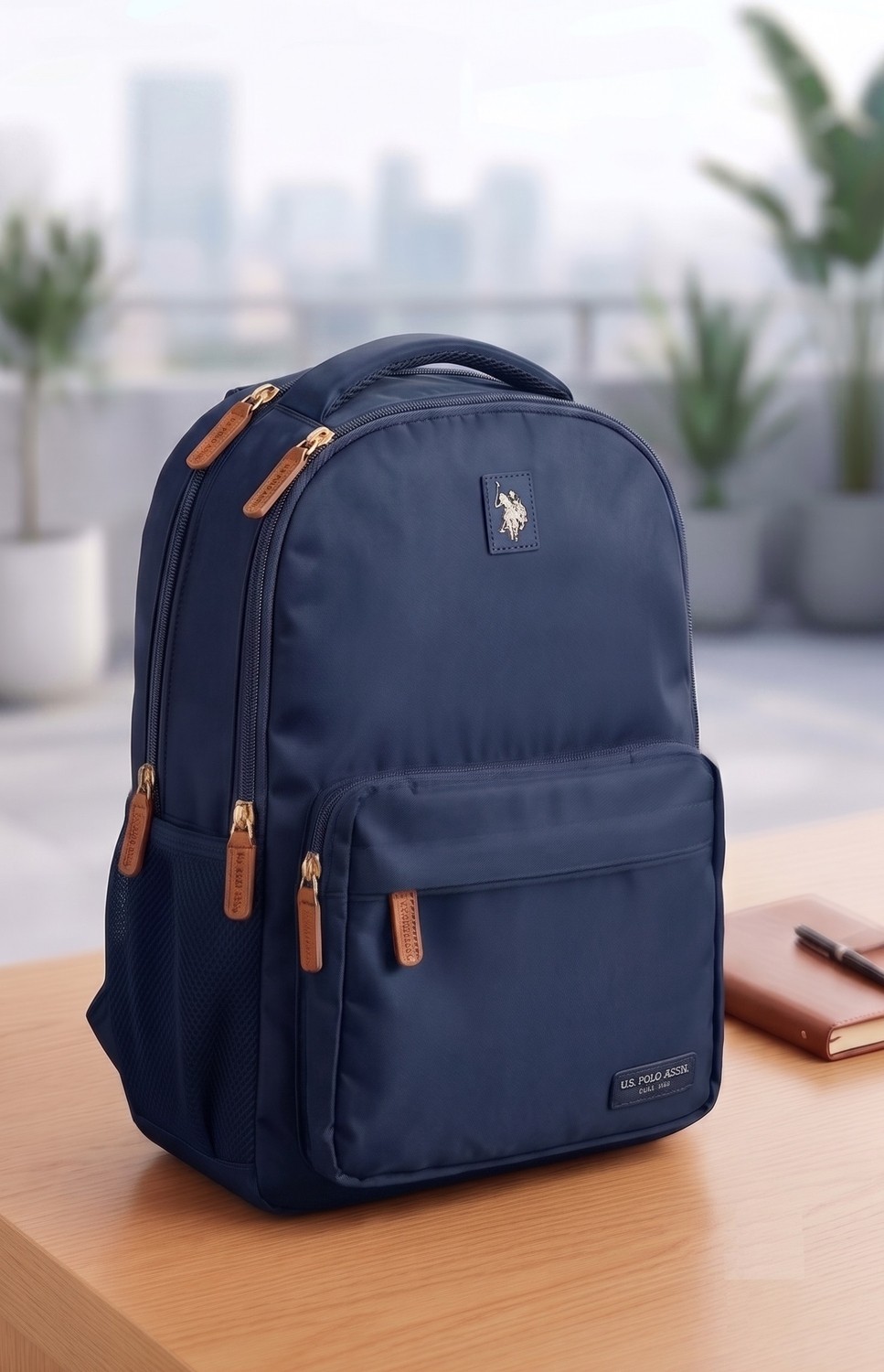 U.S. Polo Assn. Unisex Sırt Çantası Laptop Bölmeli Günlük Okul Seyahat Çok Gözlü 2026-2027 Sezon