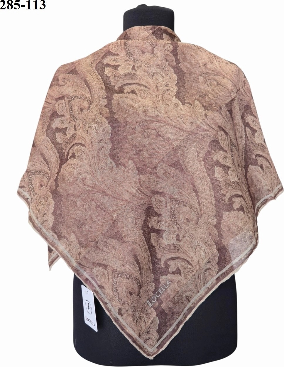 Lo'cella Soft Pamuk Eşarp 285-113 görsel 2