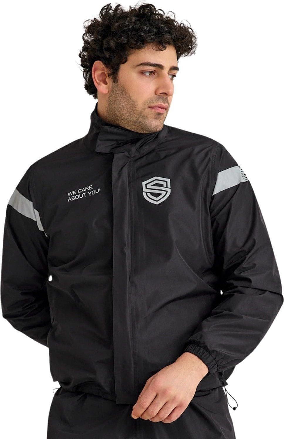 Maxi Trendy Scudo Peru Siyah Üst Motosiklet Yağmurluğu görsel 2