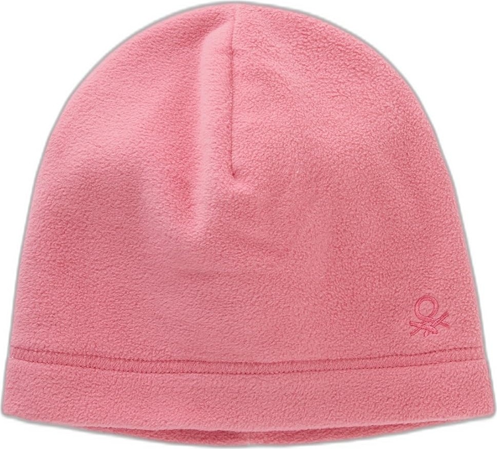 Die Grup United Colors Of Benetton Erkek Çocuk Logolu Polar Bere, Pembe, 7-8 Yaş