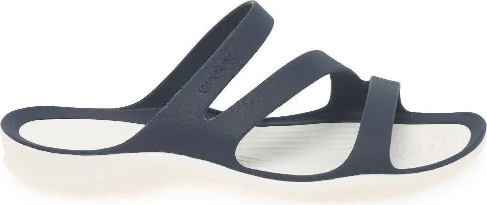 Crocs 203998-462 Kadın Swiftwater Terlik Lacivert Renk Günlük Kullanım İçin Hafif ve Konforlu görsel 5