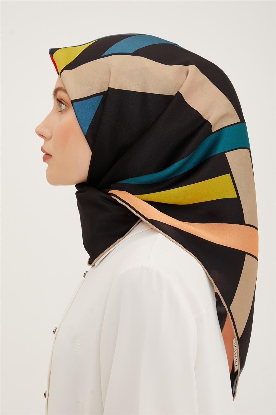 Armine Twill İpek Eşarp 23Ya8923 53 görsel 3