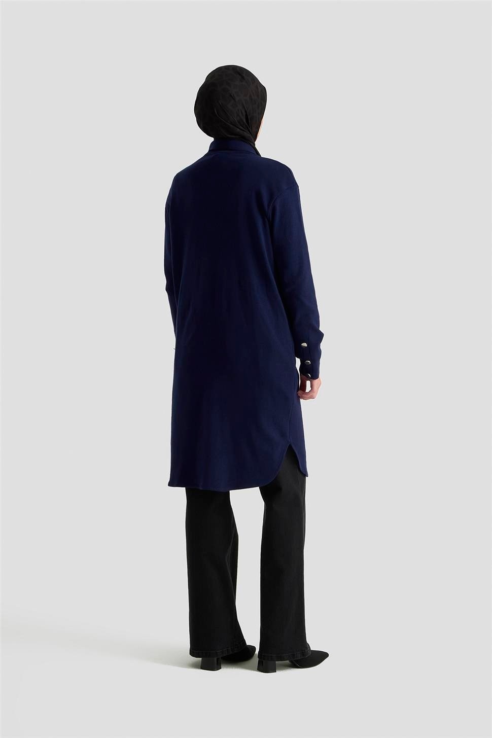 Armine Hırka 24KD4210 Lacivert görsel 5