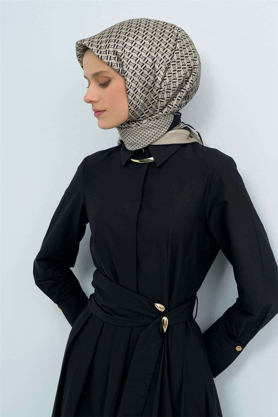 Armine Saf Ipek Twill Eşarp 9502D 03 görsel 3