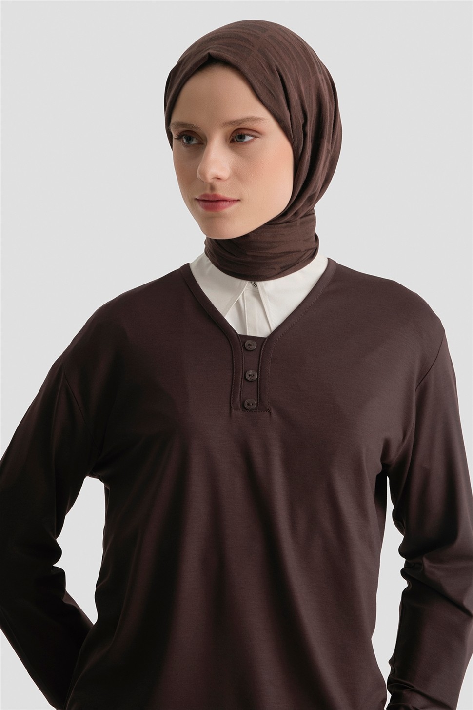 Armine Penye Kahve görsel 2