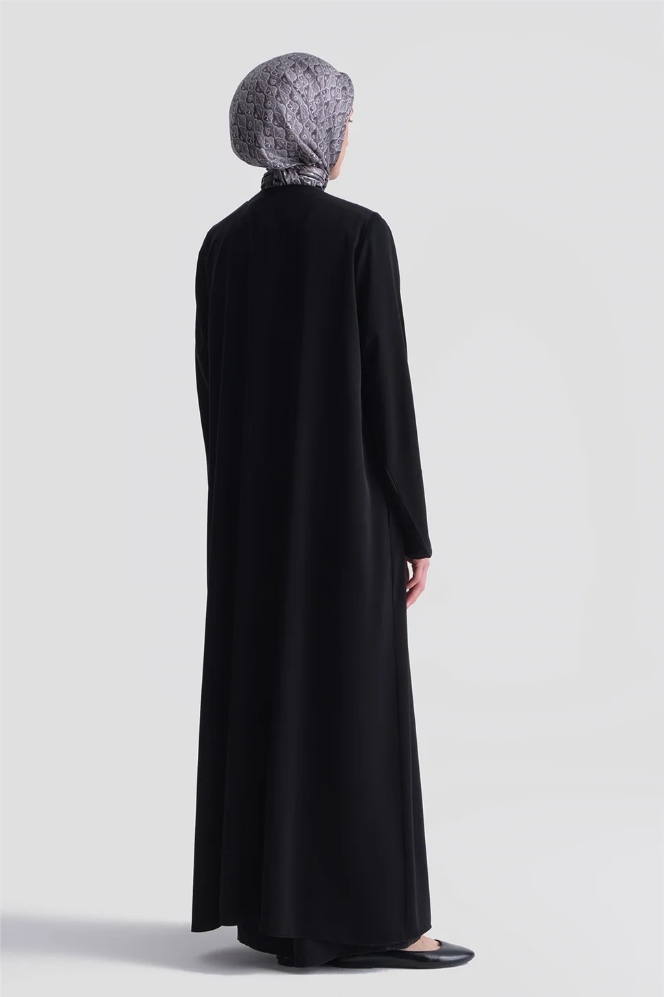 Armine Basic Ferace Siyah görsel 6