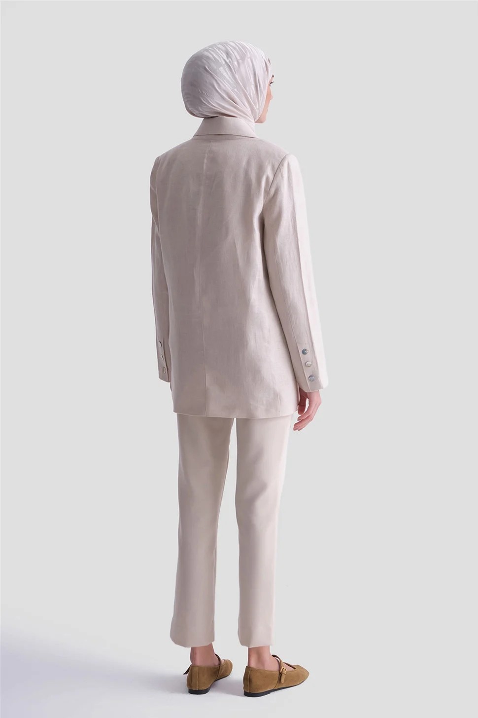 Armine 26Y2435 Armine Pantolon Bej görsel 3