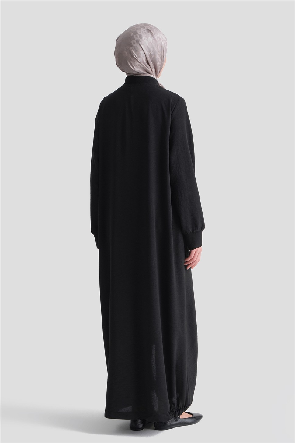 Armine Basic Ferace Siyah görsel 6