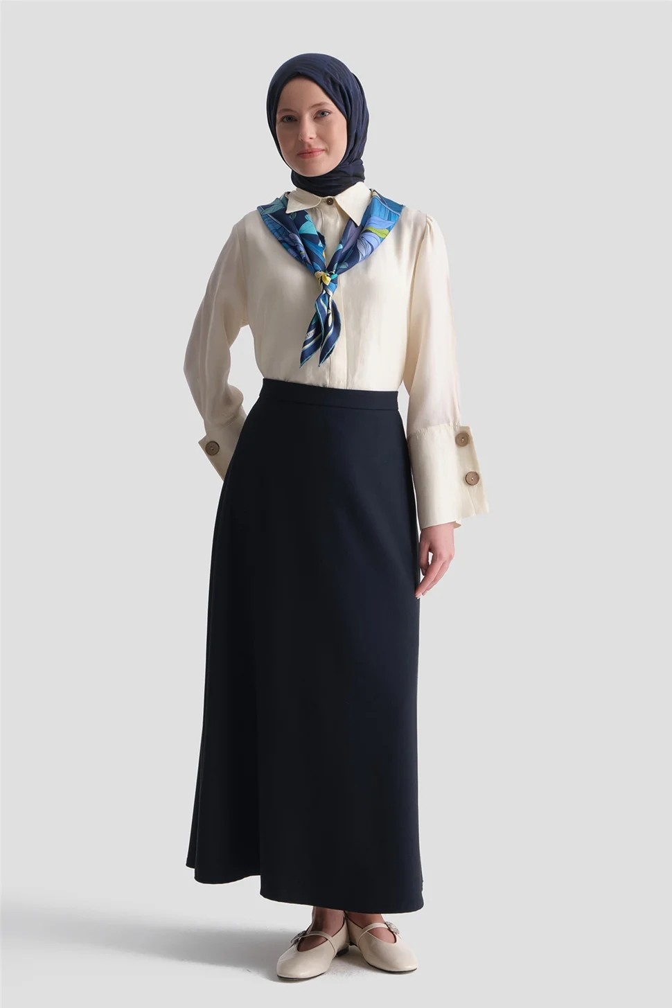 Armine Basic Kalem Etek Lacivert
