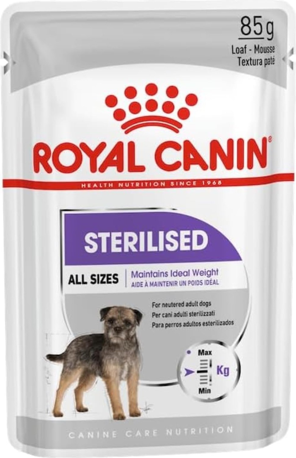 Die Grup Royal Canin Sterilised Loaf Kısırlaştırılmış Köpek Maması (12 x 85 Gr) görsel 2