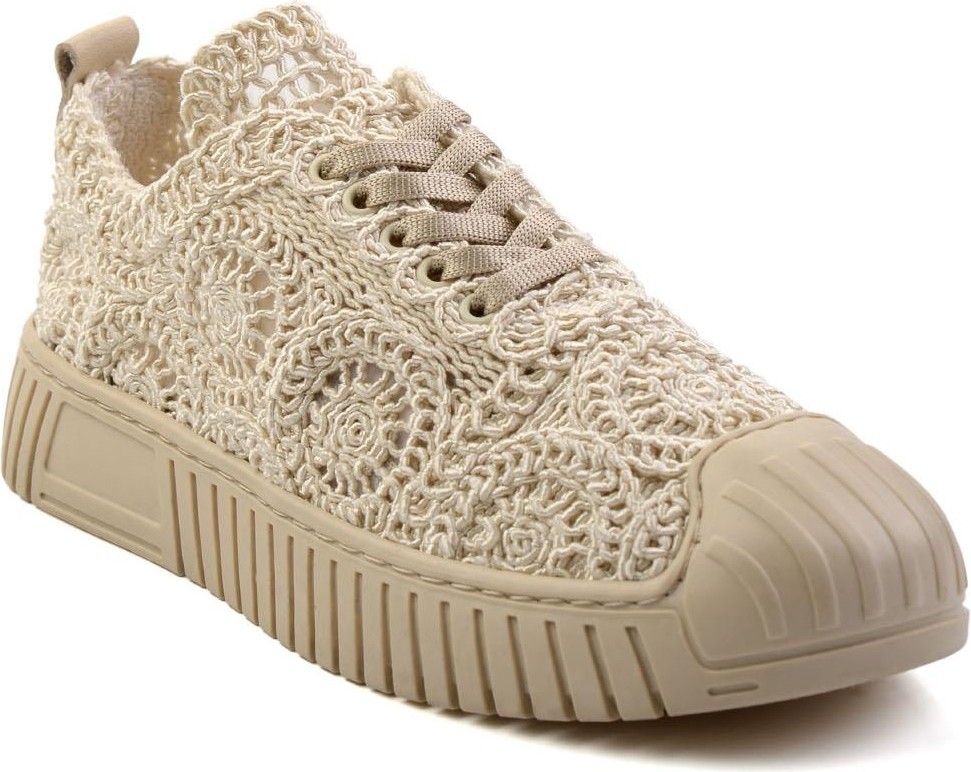 Bambi Bej Leather Kadın Sneaker K01331175016 görsel 5