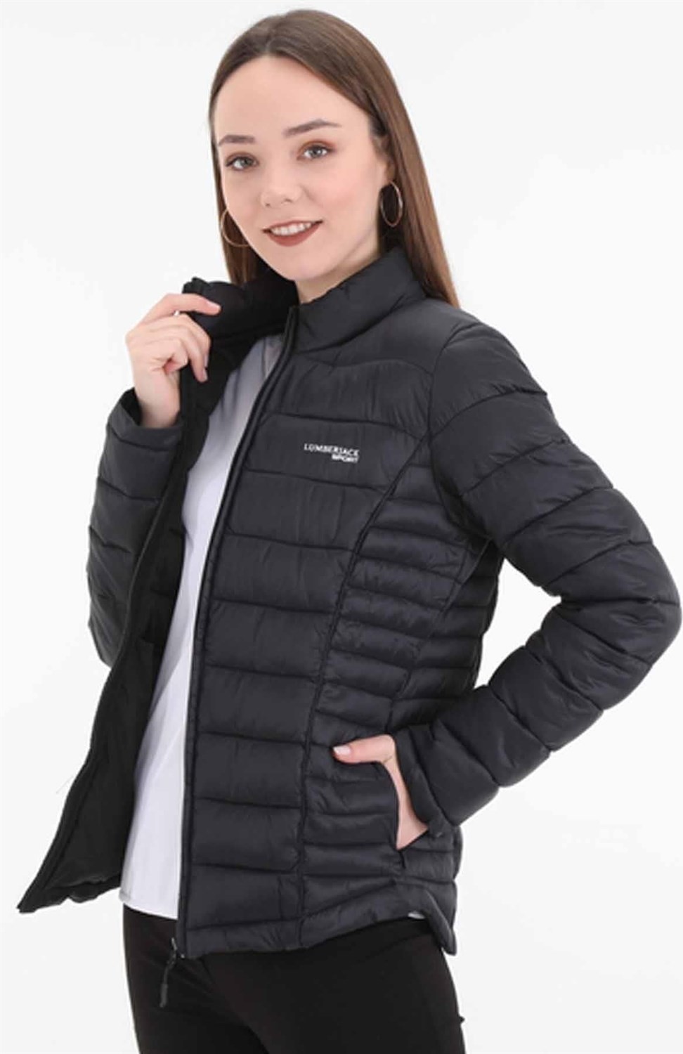 Lumberjack 0W Basic Padded Coat W Kadın Mont & Kaban - 100559645 görsel 3