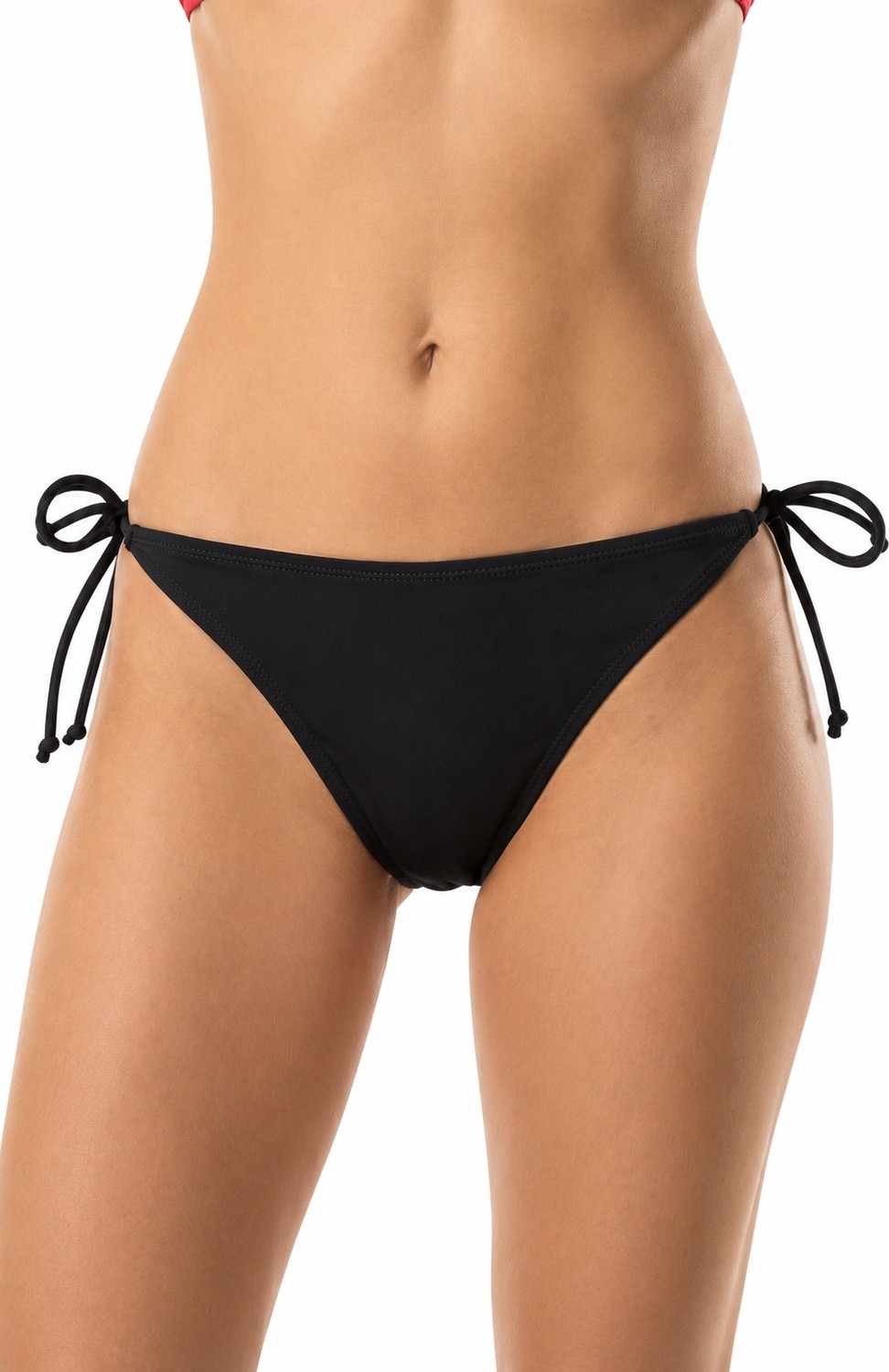 Loya Siyah Basic Yandan Bağlamalı Tek Alt Bikini