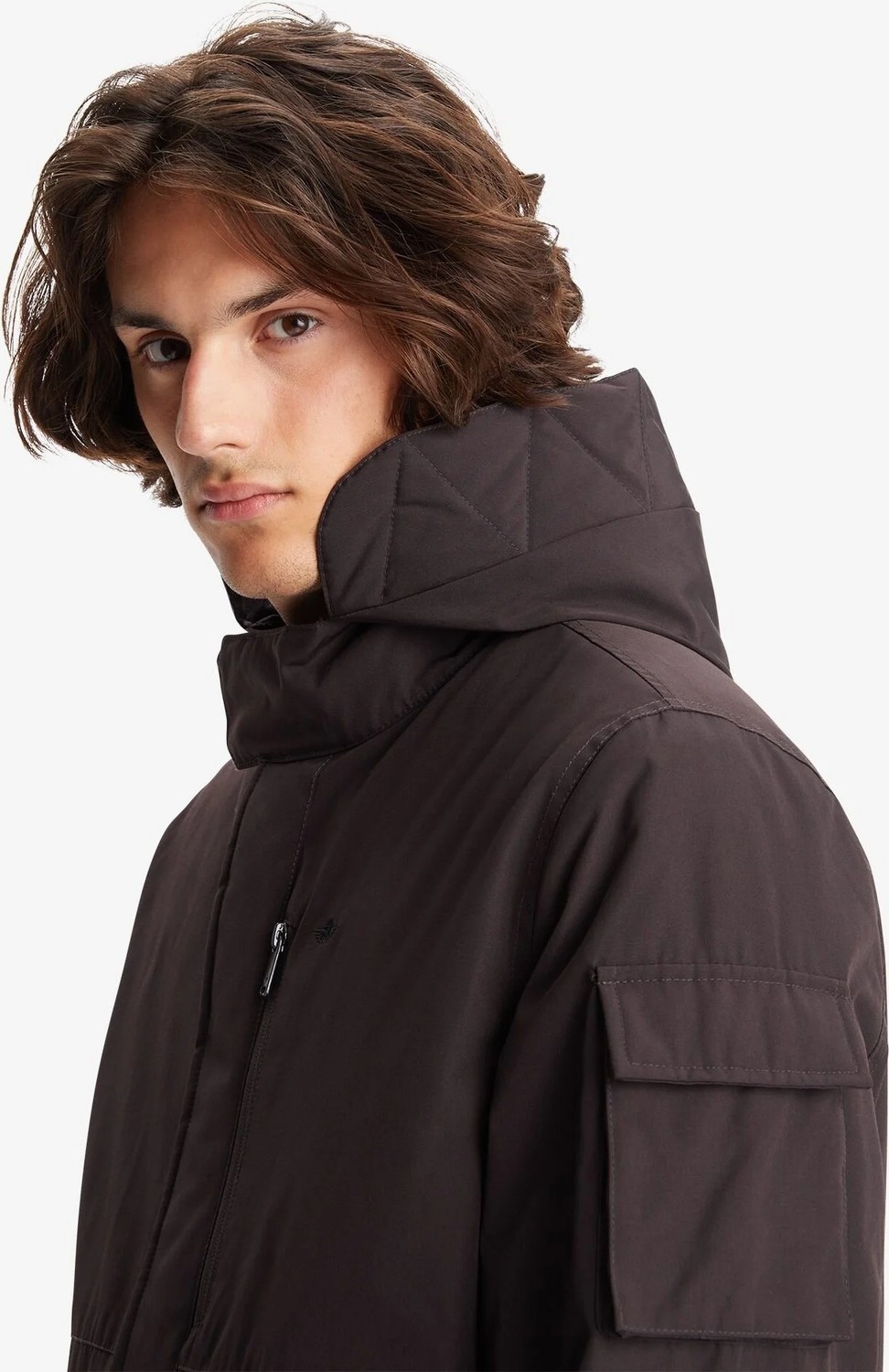 Dockers Rain Hoodie Black görsel 3