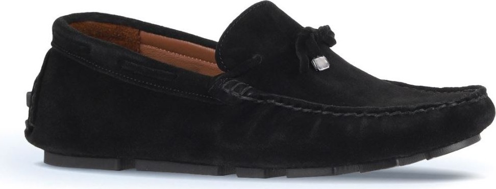 Bueno Shoes Siyah Süet Erkek Loafer 21MA01 görsel 2