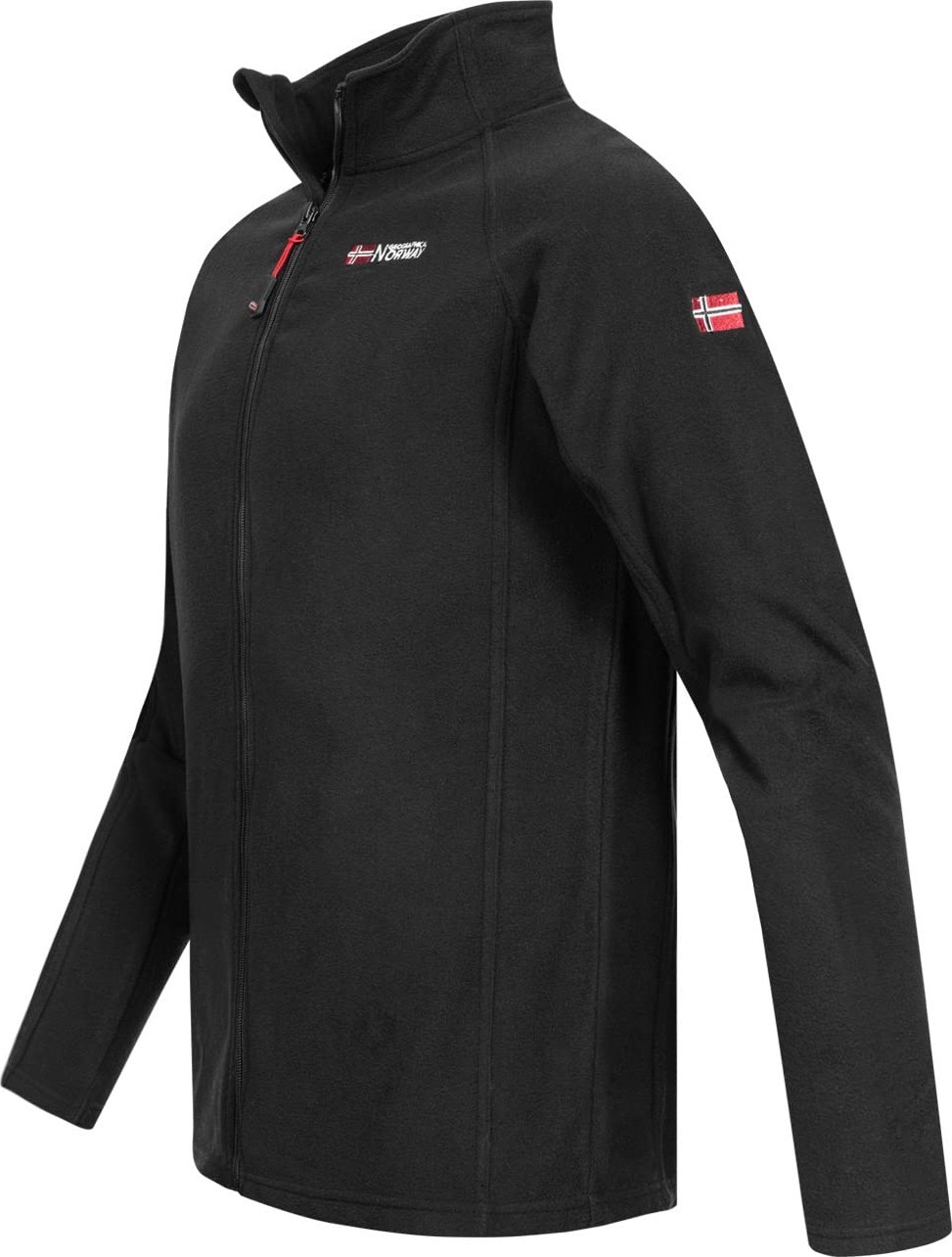 Frefly Store Geographical Norway Tug Erkek Hafif Polar Ceket, Polar Ceket, Dış Mekan, Siyah, S görsel 4