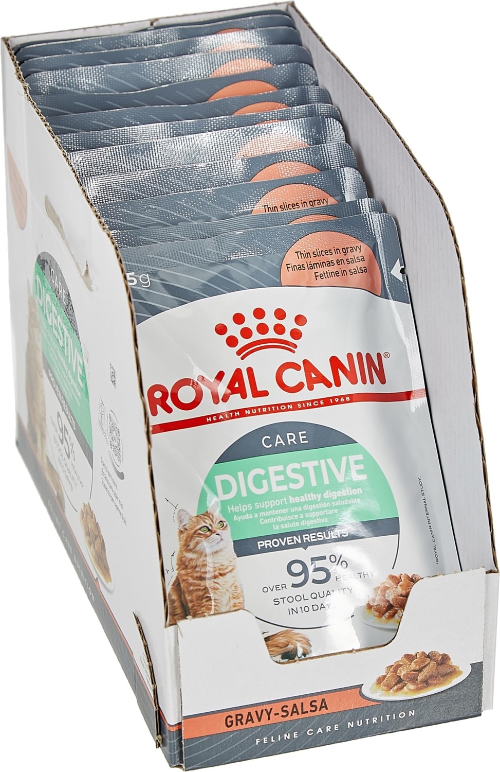 Aesco Royal Canin Dıgest Sensıtıve Kedi Yaş Mama 12X85GR görsel 4
