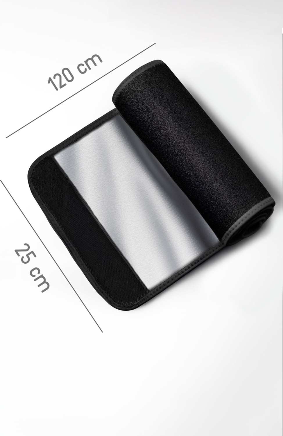 Ankaflex Medikal Unisex Termal Ter Sauna Bandı Korsesi Kilo Kemeri Bandı Zayıflama Bel Mide Sargısı görsel 8