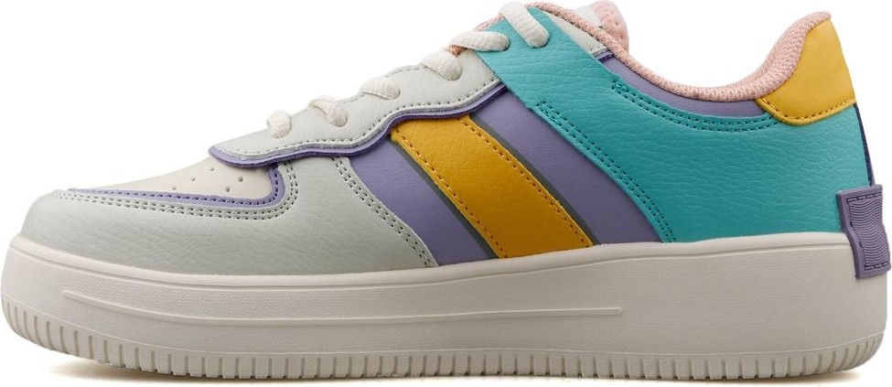 Lumberjack 3M Freya Kadın Sneaker Lila Deri Günlük Kullanım İçin Kaydırmaz Taban Özelliği görsel 2