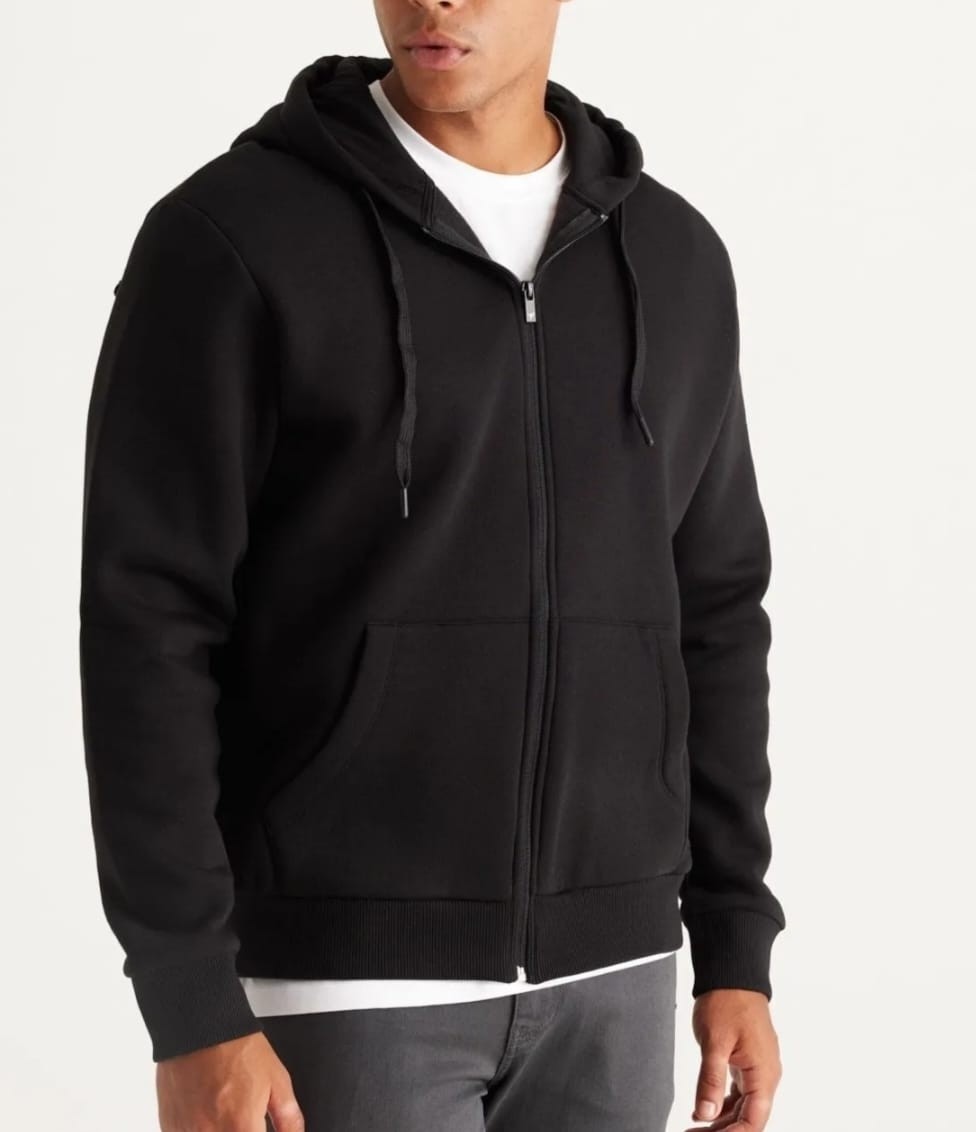 Sweat Hırka Erkek Kapşonlu görsel 2
