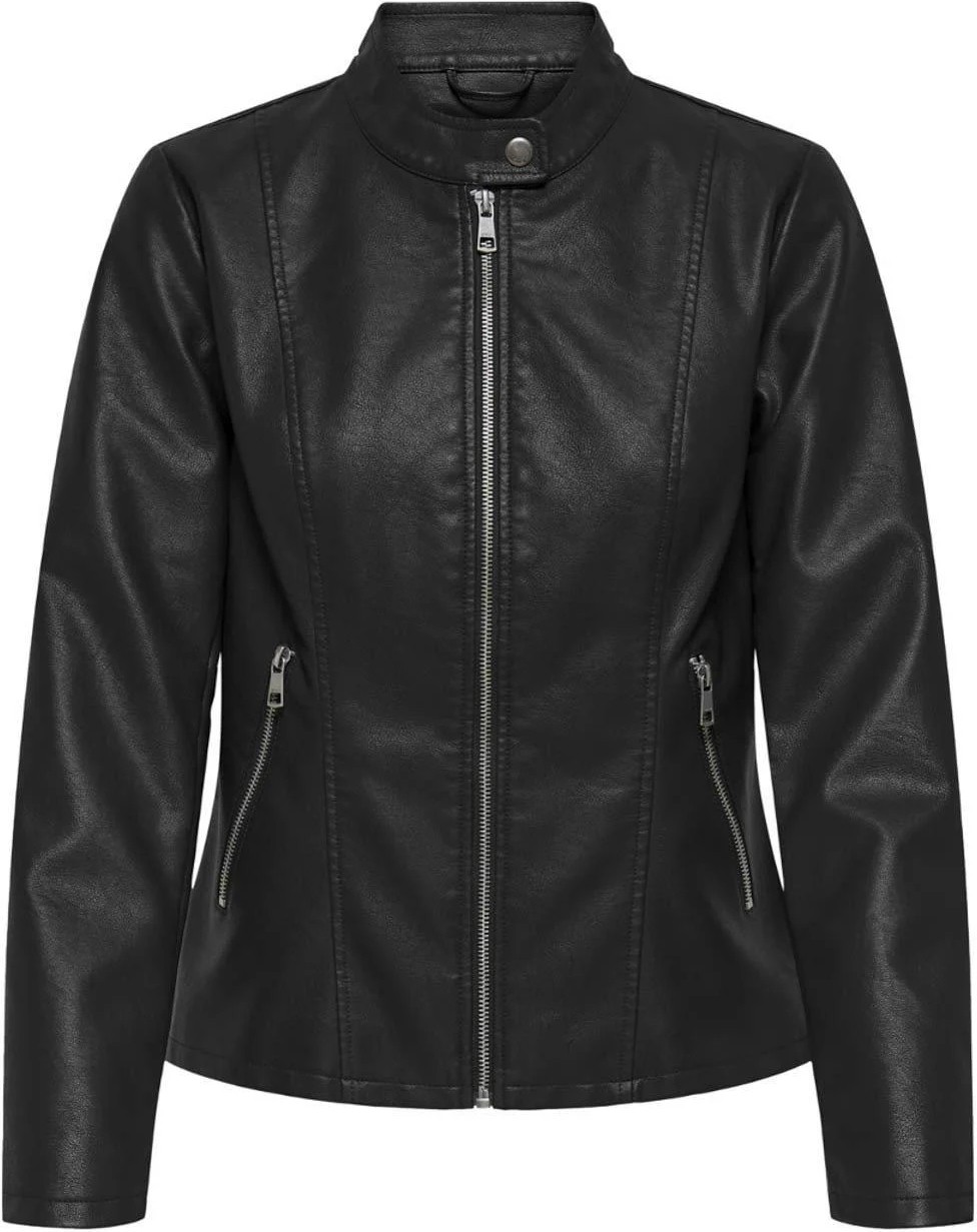 Only kadın onlmelisa faux leather jacket cc otw 15205626 görsel 4