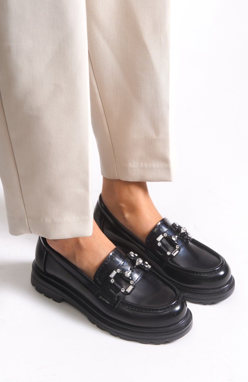 Riccon Kadın Loafer 0012557 görsel 2