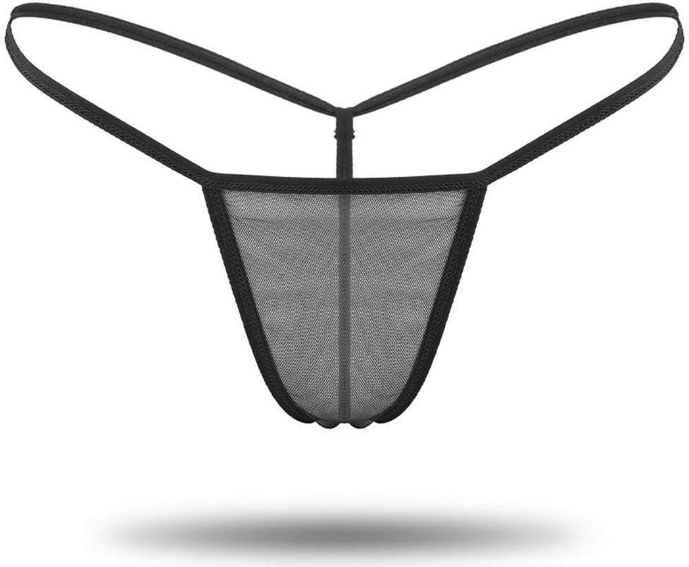 Moda Şahsenem Siyah Tül Tanga BRF1114 görsel 3
