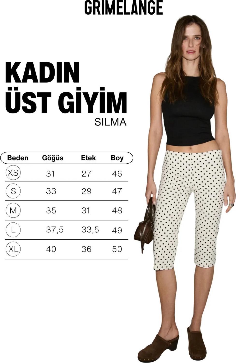 Grimelange Sılma Kadın Yumuşak ve Esnek Kumaşlı Kayık Yakalı Siyah Bluz görsel 4