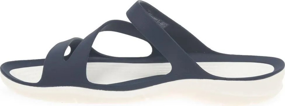 Crocs 203998-462 Kadın Swiftwater Terlik Lacivert Renk Günlük Kullanım İçin Hafif ve Konforlu görsel 4