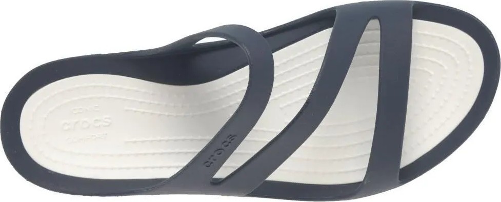 Crocs 203998-462 Kadın Swiftwater Terlik Lacivert Renk Günlük Kullanım İçin Hafif ve Konforlu görsel 7