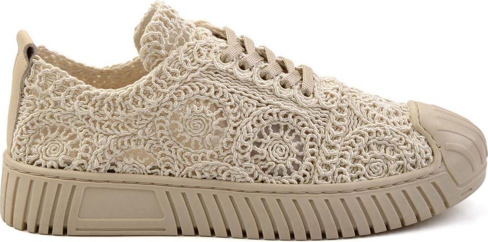 Bambi Bej Leather Kadın Sneaker K01331175016 görsel 4