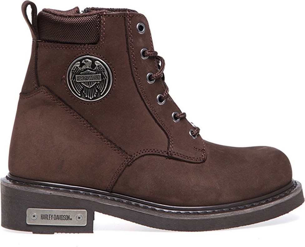 Harley Davidson 025M100128 Jım Erkek Bot - Koyu Kahverengi Nubuk