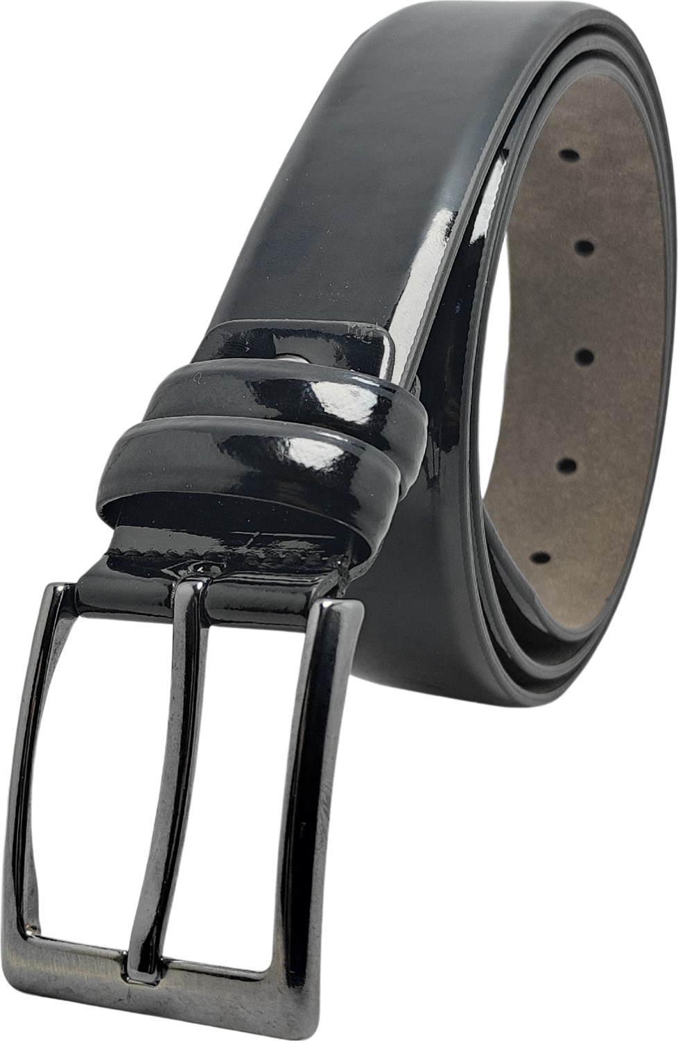 Genuıne Leather Eds Company Genuine Leather Company Eds Erkek Siyah Rugan Kemer
