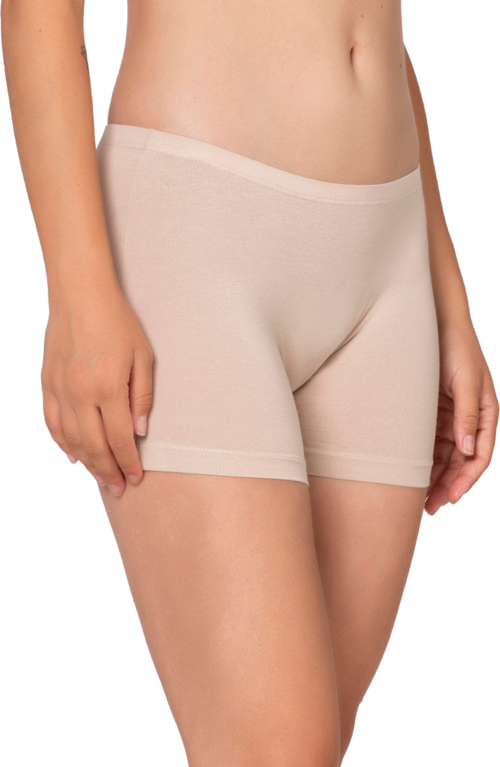 Özkan Underwear Özkan 27782 Kadın Premium Kumaş Modal Pamuklu Esnek Rahat Mini Boxer Şort Tayt görsel 8
