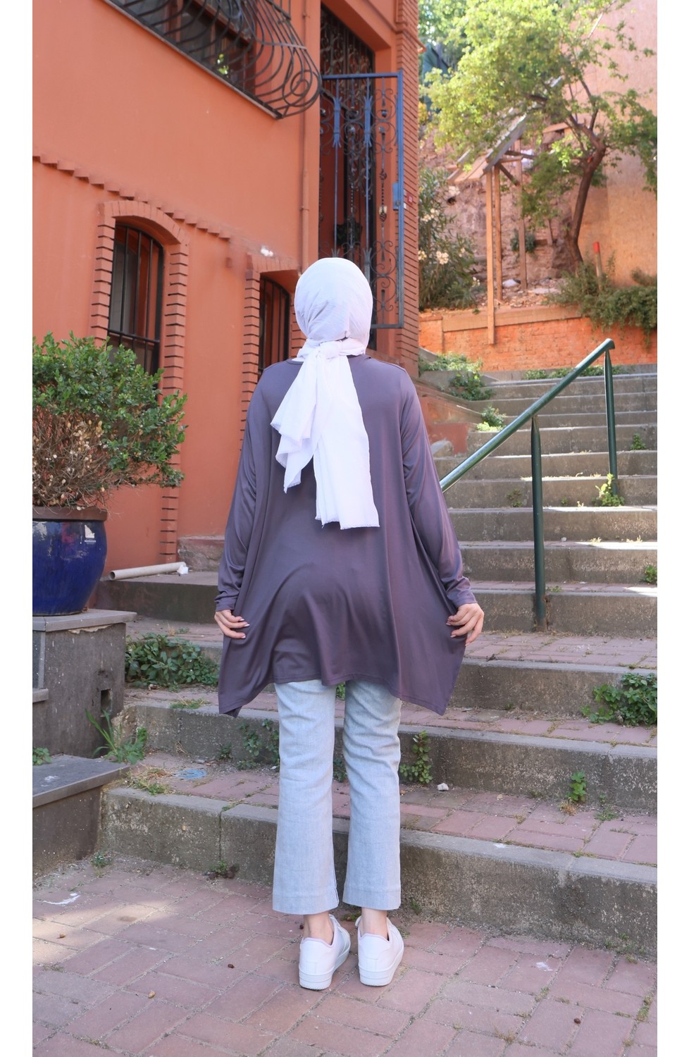 Nisum Moda Yanları Yırtmaçlı Salaş Tunik görsel 5