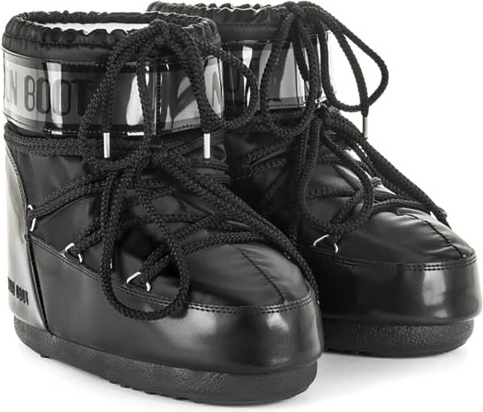 Moon Boot Mb Icon Low Glance Kadın Siyah Kar Botu görsel 6