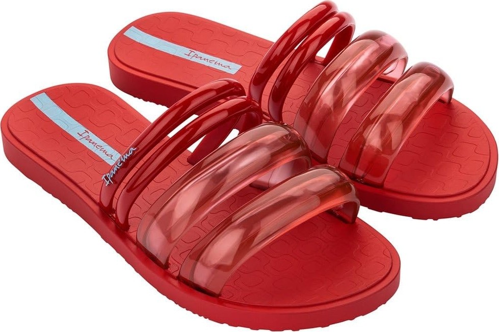 Odea Puffer Tiras Kadın Terlik Kırmızı 35/42 görsel 3