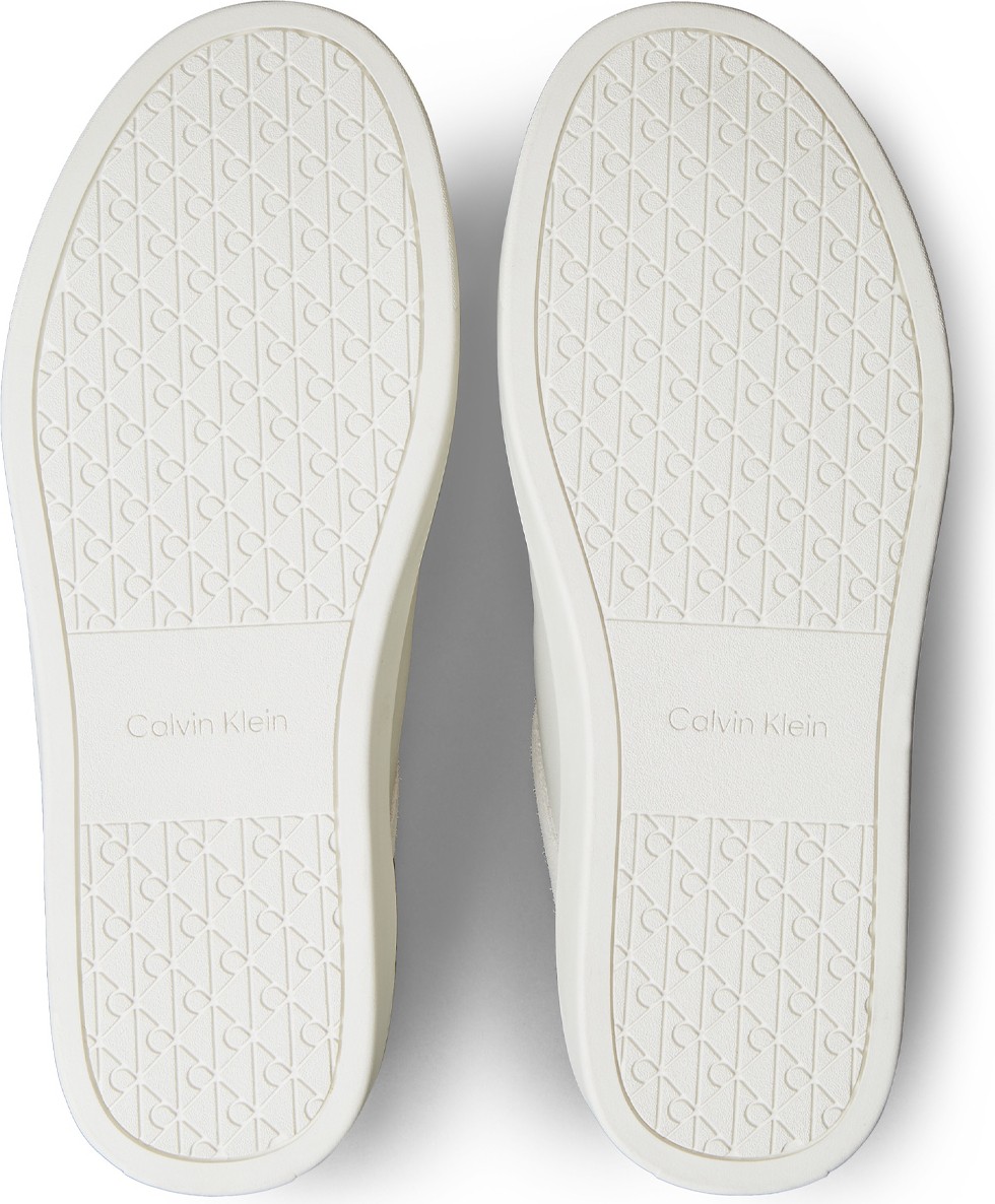 Calvin Klein Beyaz Erkek Günlük Ayakkabı Classıc Cupsole Laceup Tape Lth görsel 6