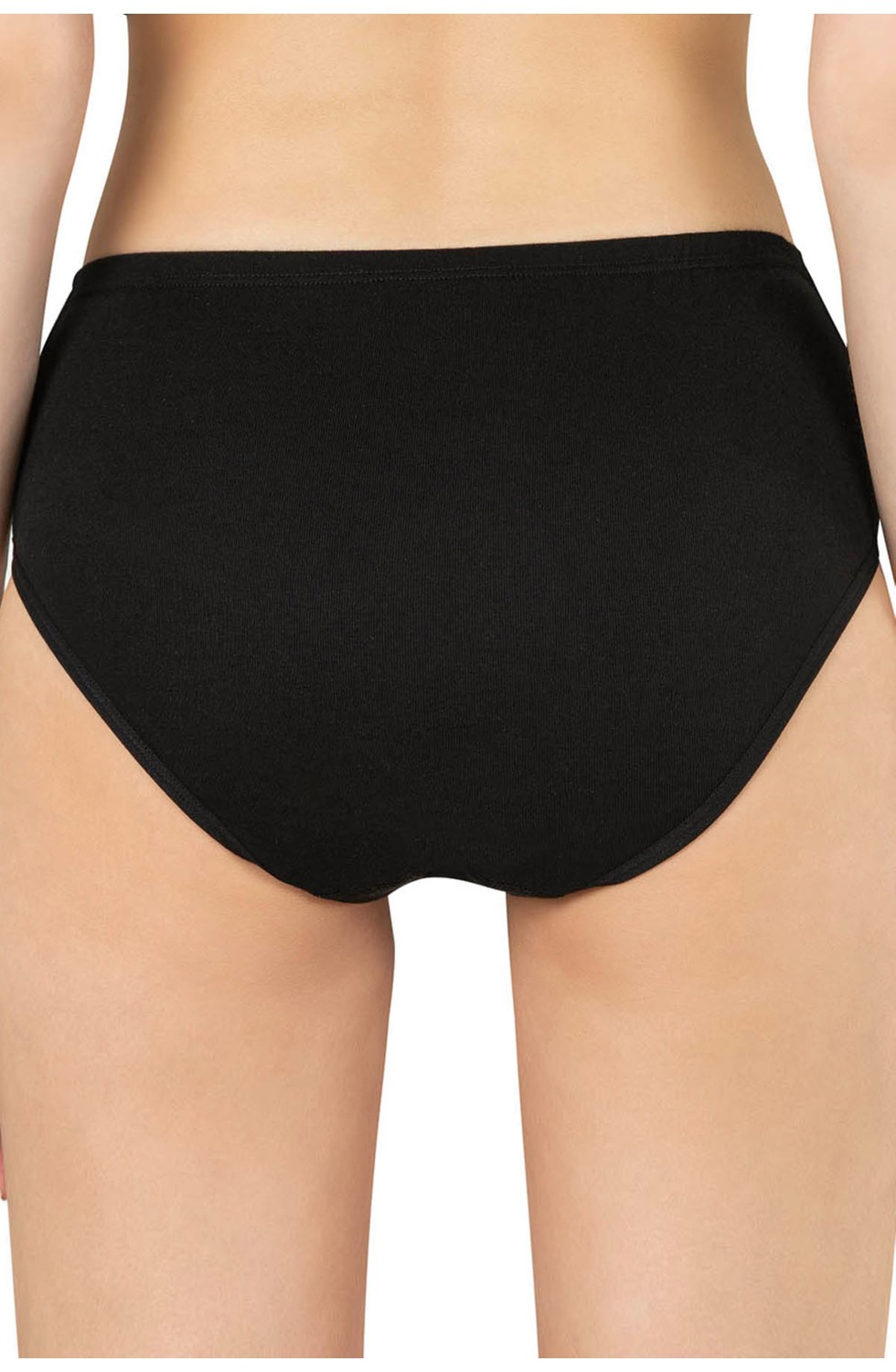 Özkan Underwear Özkan 0305 Kadın Ribana Esnek Pamuklu Yüksek Bel Bato Külot görsel 6