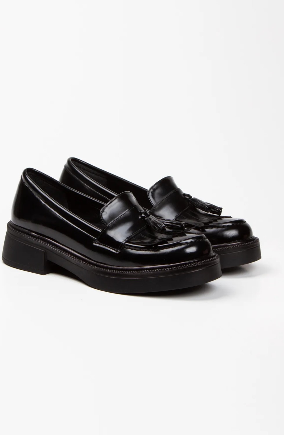 İnyola Shoes Kadın Mat Rugan Püsküllü Oxford Ayakkabı 4035 görsel 8