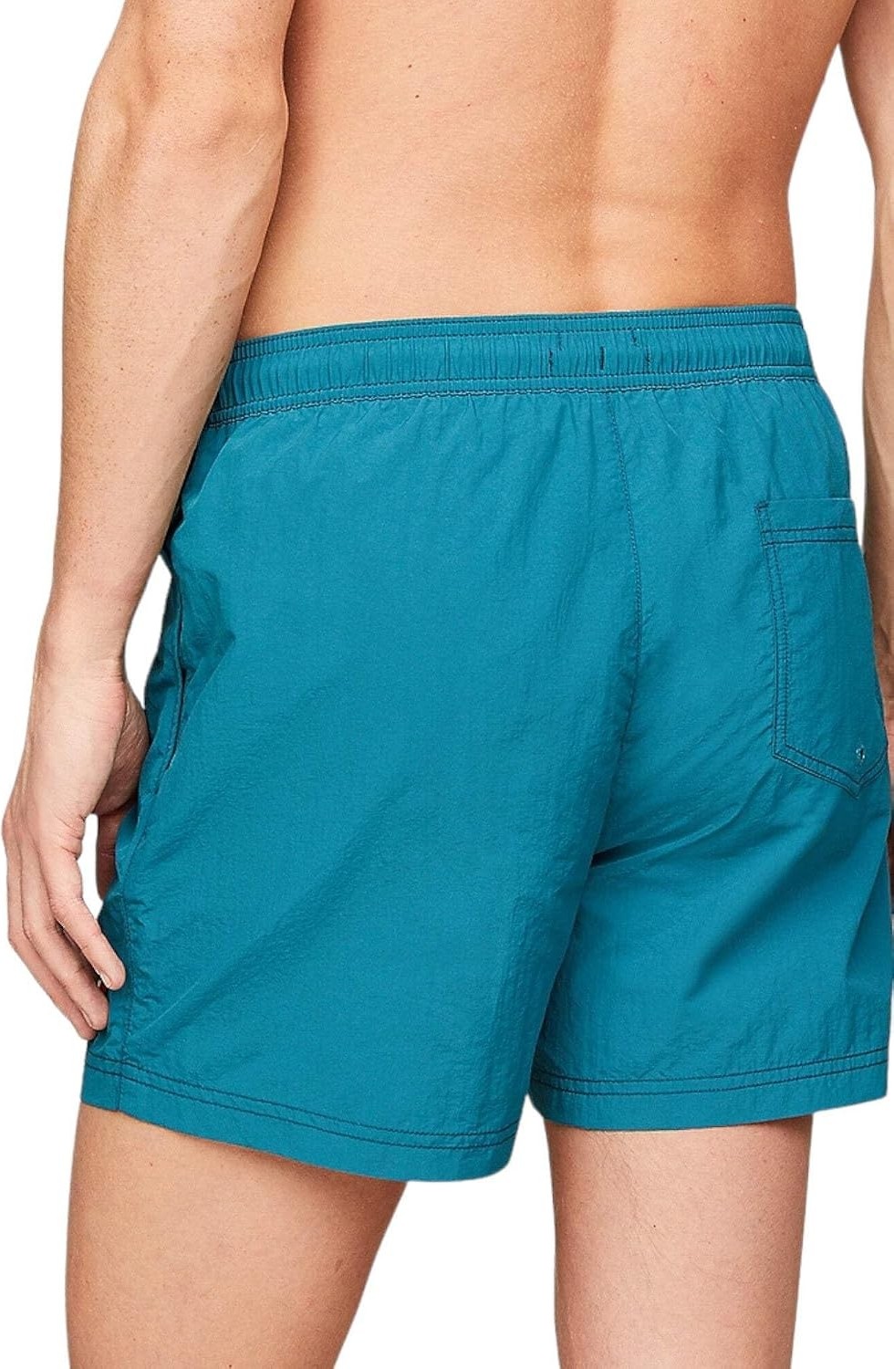 Happy Trend Tommy Hilfiger Sf Md Crinkle Nylon Erkek Mayo görsel 4