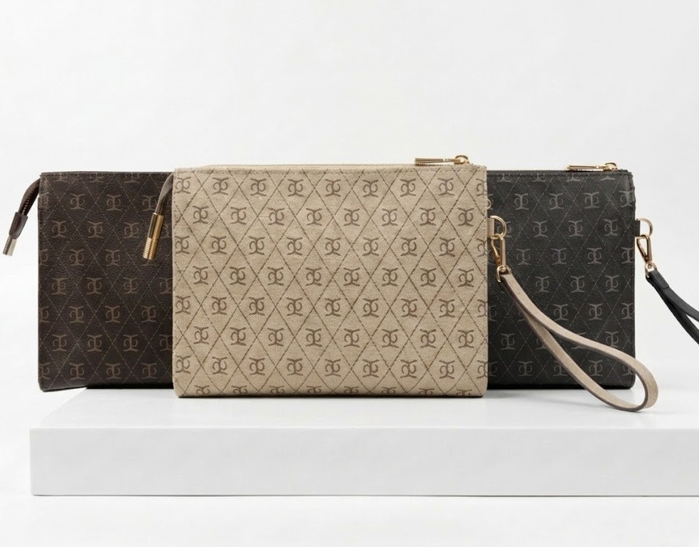 Eych Kadın Casual Clutch Çanta, Günlük Şık Portföy Çanta, Minimal El Çantası görsel 4