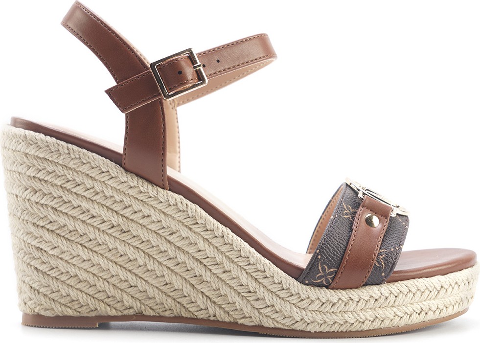 Nine West Beyaz Kadın Espadril Oprena 5fx Suni Deri Düz Dolgu Taban ile Şık Tasarım